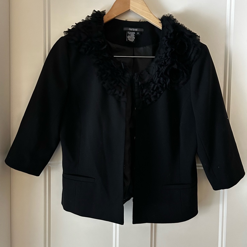 Chapter One Blazer! With fancy neck line